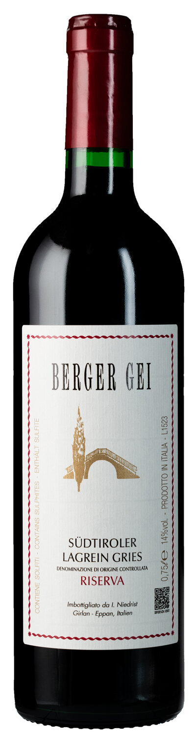 Lagrein Gries Berger-Gei Riserva