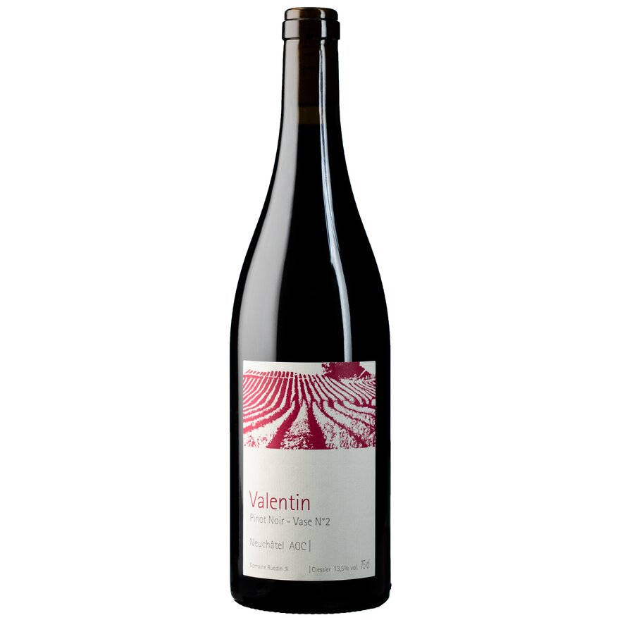 Ruedin, by Jacques Tatasciore Neuchâtel Rouge (Pinot Noir) «Vase N° 2» 2022